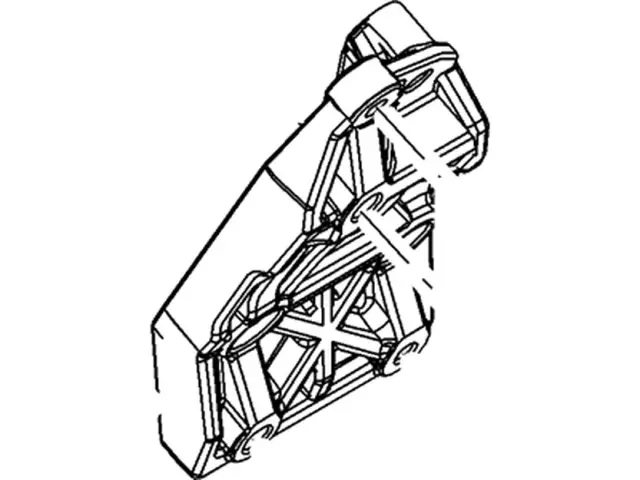 9L8Z19N586A - HVAC: Mount Bracket for Ford: Escape, Fusion | Lincoln: Zephyr | Mercury: Mariner, Milan Image