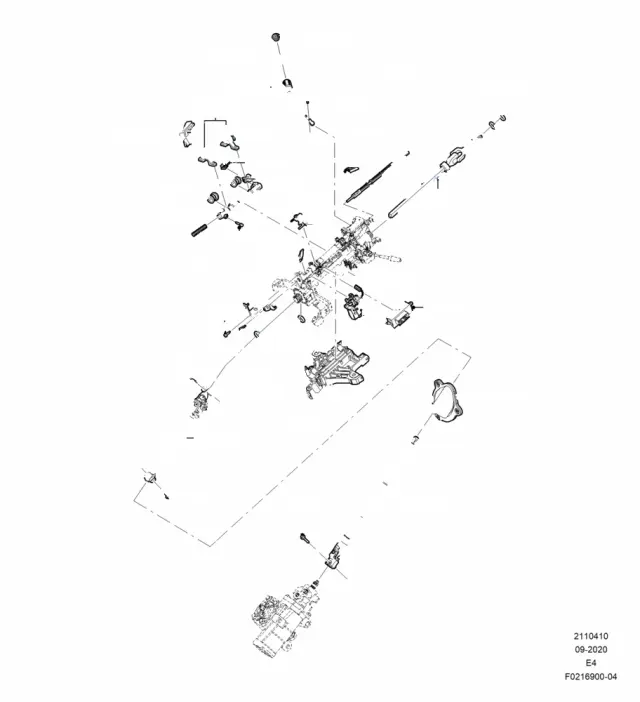 3C2Z7212AA - Steering: Shift Tube for Ford Image