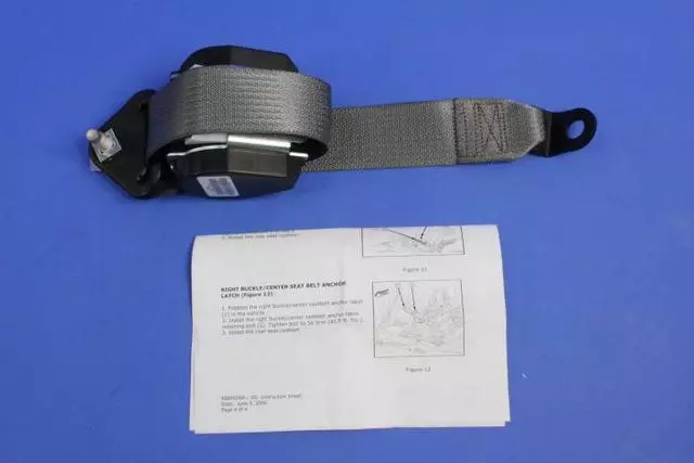 Rear Outer Seat Belt, Left - Mopar (YD73BD5AC)