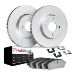 461254020 - : DFC Geospec Rotors with EURO 5000 Ceramic Brake Pads includes Hardware for DYNAMIC FRICTION Image