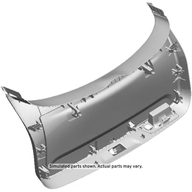 84993202 - : Lower Gate Trim for GM Image