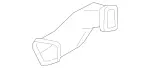 2228300723 - Heating and Ventilation: Air Duct for Mercedes-Benz Image
