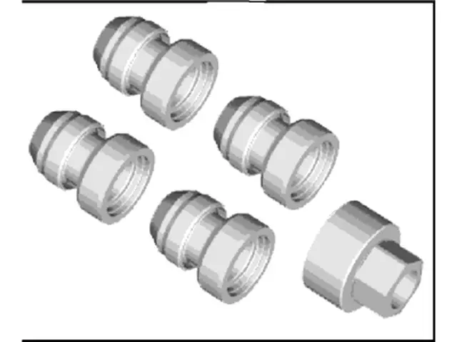 HK2Z1A043A - Suspension: Wheel Lock Kit for Ford Image