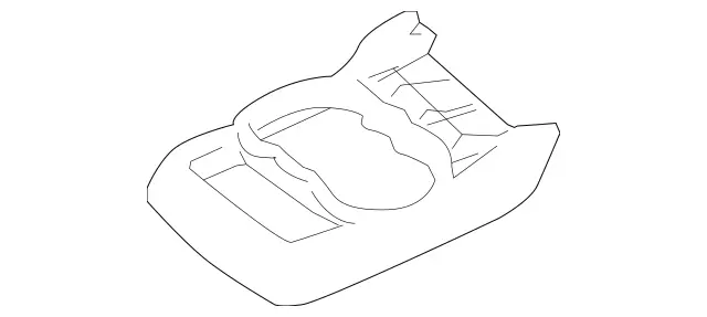 25168000717H85 - Body: Cover for Mercedes-Benz Image