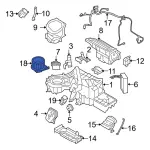 AL3Z19805A - HVAC: Blower Motor for Ford: F-150 Image