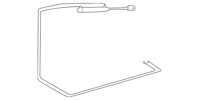 2308001472 - Vacuum System/Hydraulic System: Cylinder for Mercedes-Benz: SL500, SL55 AMG, SL550, SL600, SL63 AMG, SL65 AMG Image image