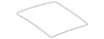 1677820100 - Sliding Roof: Seal, Sliding Sunroof for Mercedes-Benz Image