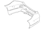 22388597009999 - Body: Bumper Cover for Mercedes-Benz Image