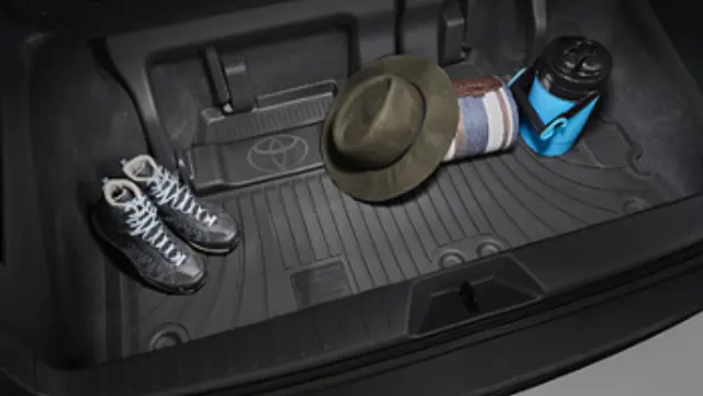 PT20608217 - Interior: 2021-2024 Toyota Sienna Rear Cargo Floor Area Tray Black for Toyota: Sienna Image