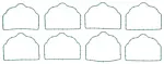 MS20067 - : Engine Intake Manifold Gasket Set for Mahle Image
