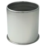 HC204SS - : Push Through Hub Cover Open End 4.25" Wheel Bore Polished Stainless Steel Bulk for Gorilla Automotive Image