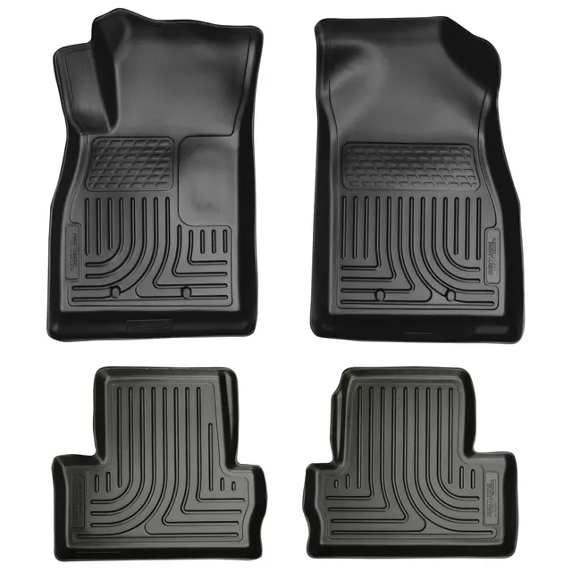 98181 - : Weatherbeater - Front &amp; 2nd Seat Floor Liners for Husky Liners Image
