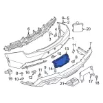 PR3Z17754B - Body: Inner Support for Ford: Mustang Image