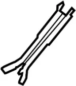 96329CD001 - Body: Mirror Inside Cover for INFINITI: G25, G35, G37, M35, M45, Q40, Q45 Image