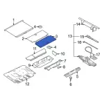 7L2Z7846140BA - Body: Lid Assembly for Ford: Explorer | Mercury: Mountaineer Image