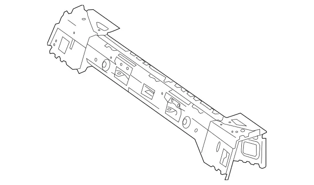 2126400514 - Rear End: Crossmember for Mercedes-Benz: CLS400, CLS550, CLS63 AMG, CLS63 AMG S, E250, E350, E400, E550, E63 AMG Image image