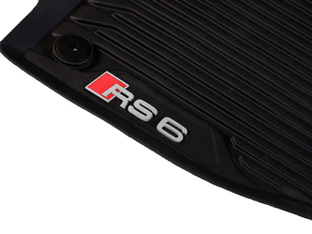4K1061501A041 - : RS 6 Avant All-Weather Floor Mats (Front)-Fits 2021-2024 for Audi Image