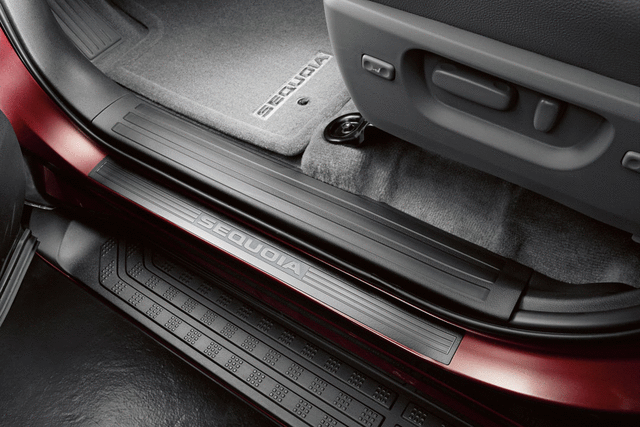 PT7470C080 - : Door Sill Protectors, Black for Toyota: Sequoia Image