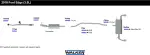 70414 - : Exhaust Y Pipe 2.417" Inlet (ID) 2.245" Outlet (OD) for Walker Exhaust Image