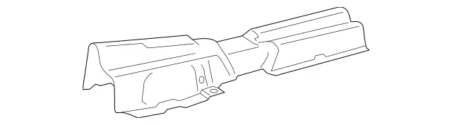 1776820102 - Exhaust System: Heat Shield for Mercedes-Benz: 180A, 180b, 220a, A220, A35 AMG, CLA250, CLA35 AMG, CLA45 AMG, CLA45 AMG S, GLA250, GLA35 AMG, GLA45 AMG, GLB250, GLB35 AMG Image image