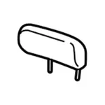 GD9Z54611A08HK - Body: Headrest for Lincoln: Continental Image