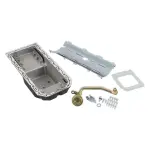30264BK - : Holley Gen III Hemi Swap Oil Pan - Mid-Sump - Hellcat - Black for Holley Image