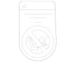 2048171320 - Panelling: Information Label for Mercedes-Benz Image