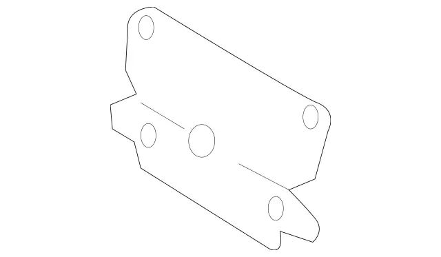 1669130700 - Driver Seat: Support Plate for Mercedes-Benz: GL350, GL450, GL550, GL63 AMG, GLE300d, GLE350, GLE400, GLE43 AMG, GLE450 AMG, GLE550e, GLE63 AMG, GLE63 AMG S, GLS350d, GLS450, GLS550, GLS63 AMG, ML250, ML350, ML400, ML550, ML63 AMG Image image