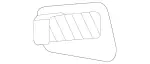 1708300166 - Heating and Ventilation: Air Duct for Mercedes-Benz Image