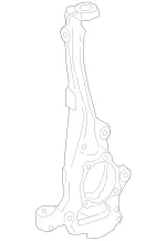 2533320201 - : Steering Knuckle for Mercedes-Benz: GLC300 Image