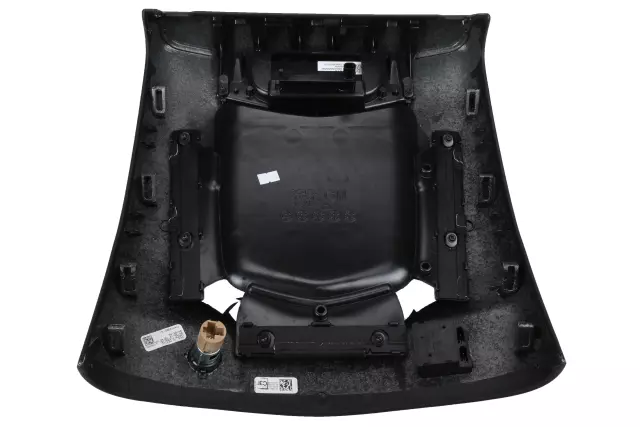 Jet Black Front Floor Console Rear Trim Panel - GM (84105146)