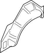 G6711JL0MA - Body: Outer Wheelhouse for Infiniti Image