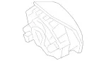 86036028R23 - Electrical: Driver Air Bag for Mercedes-Benz Image