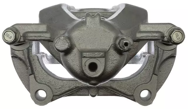 Front Passenger Side Disc Brake Caliper Assembly With Ceramic Pads (Loaded Coated), Remanufactured - GM (19364779)