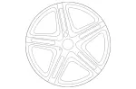 29240130007X23 - : Wheel Alloy - Front for Mercedes-Benz Image