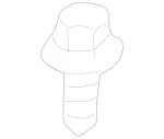 7976004222 - Transmission: Tapping Screw for Mercedes-Benz: S430, S55 AMG Image