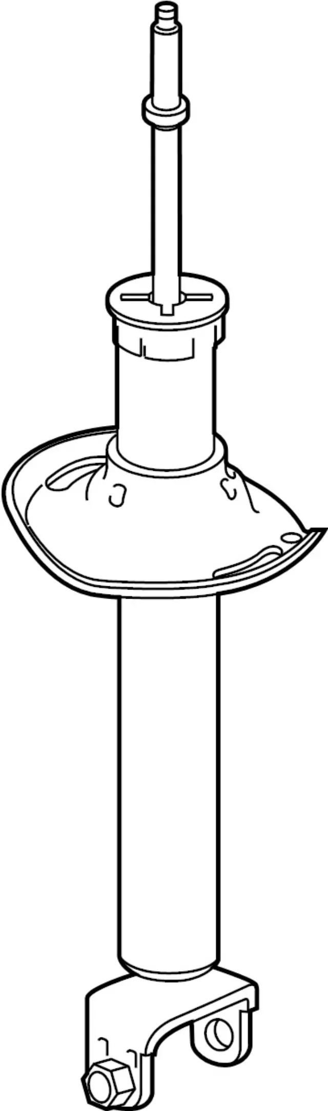 E62106HL0B - Suspension: Strut for INFINITI: Q50 Image