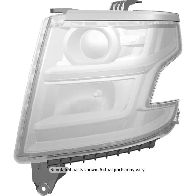 84125338 - : Driver Side Headlamp Assembly for GM Image