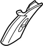 769142Y000 - : Center Pillar Trim for INFINITI: I30, I35 Image