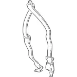 1L5Z35611B09AAB - Electrical: Retractor Assembly for Ford: Explorer Sport Trac Image