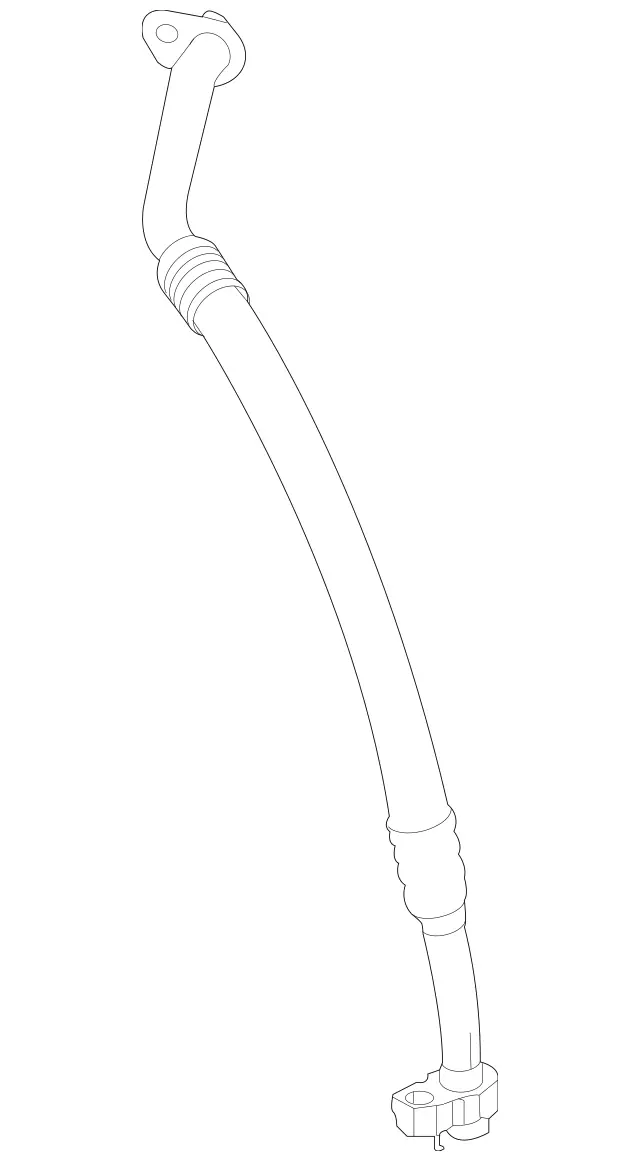 1778305501 - Heating and Ventilation: Refrigerant Line for Mercedes-Benz: 220a, A220, A35 AMG, CLA250, CLA35 AMG, GLA250, GLA35 AMG, GLB250, GLB35 AMG Image image