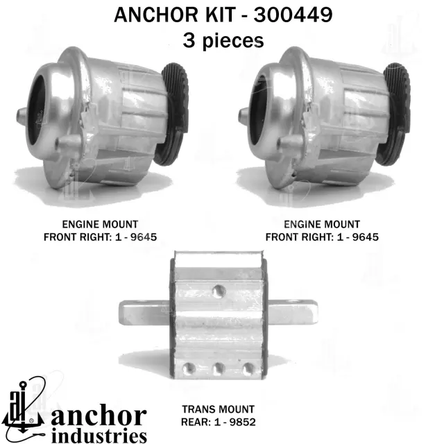 300449 - Engines &amp; Components: Anchor Engine Mount Kit for Anchor Image