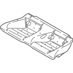FR3Z7663840B - Body: Seat Cushion Pad for Ford: Mustang Image