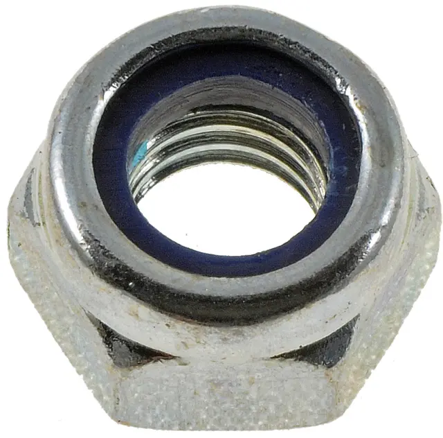 878306 - : Hex Lock Nuts With Nylon Ring-Class 8- Thread Size M6-1.0, Height 6mm for Dorman Image