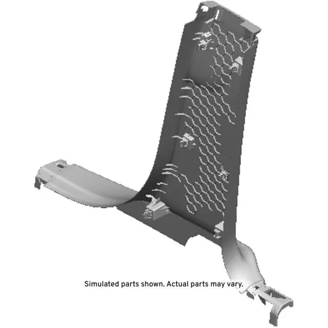 42786349 - Body: Lower Center Pillar Trim for Chevrolet: Trailblazer Image