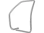 3L2Z7820708AD - Body: Weatherstrip for Ford: Explorer Sport Trac Image