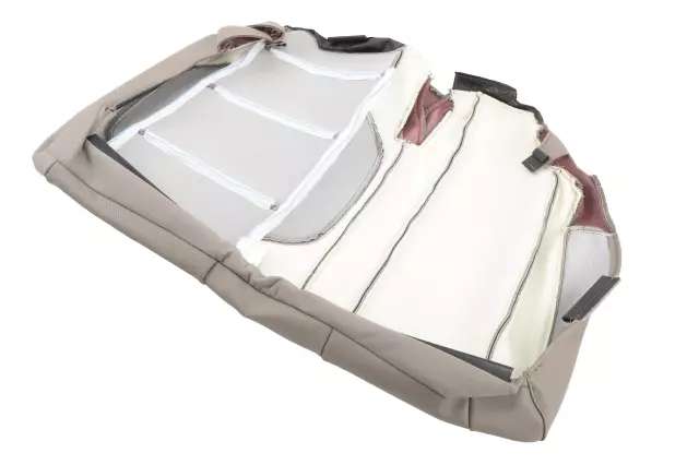 84531522 - : Part# 84531522 Dune Driver Side 3rd Row Seat Cushion Cover for Chevrolet: Suburban, Tahoe | GMC: Yukon, Yukon XL Image