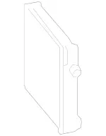 995005800 - Radiator: Coolant Radiator for Mercedes-Benz: AMG GT 55, AMG GT 63, AMG GT 63 Pro, AMG GT 63 S, AMG GT 63 S E Performance, C63 AMG S E Performance, CLE53 AMG, E63 AMG S, G63 4x4 Squared AMG, G63 AMG, S63 AMG, S63 AMG E Performance, SL55 AMG, SL63 AMG, SL63 AMG S E Performance Image