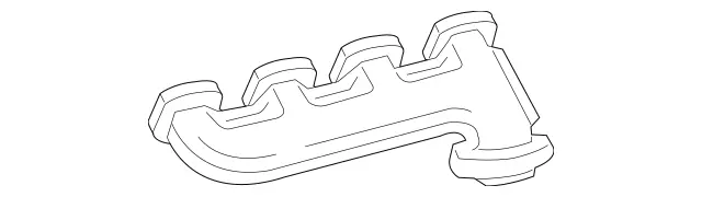 1131403909 - Exhaust: Exhaust Manifold for Mercedes-Benz Image