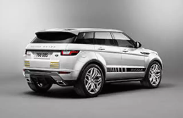 VPLVB0173GAW - Exterior: Vehicle Decals, Strobe, Tailgate, Gold for Land Rover: Range Rover Evoque Image